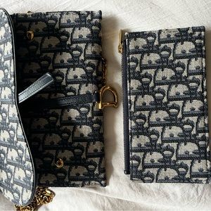 Dior wallet on chain, bought in Paris